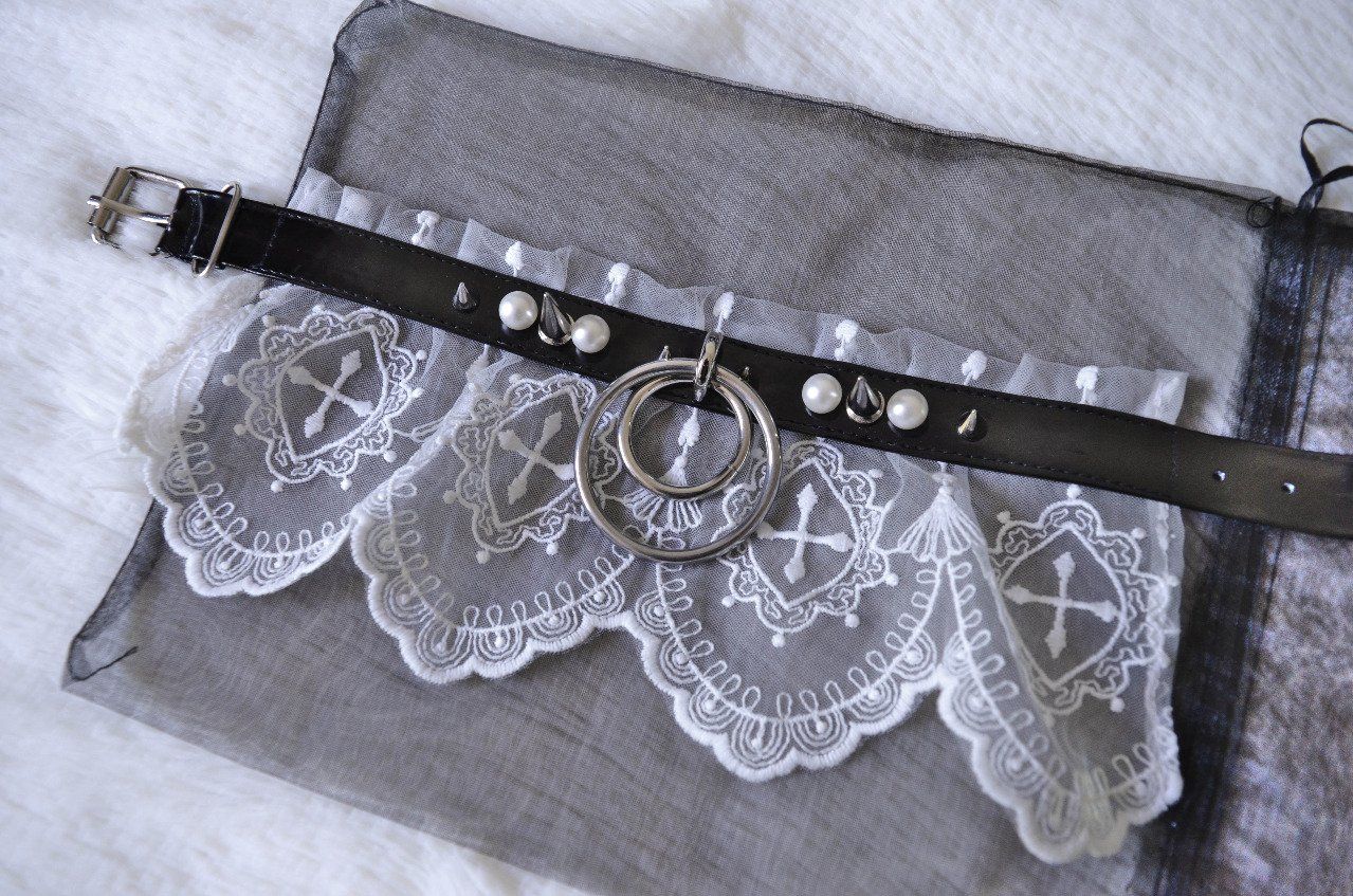 Flongo Collier Ras du Cou pour Femme Fille, Choker Multi