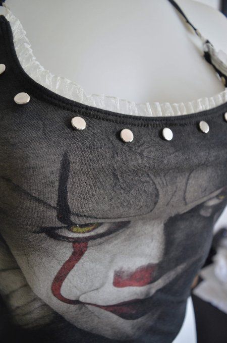 CROP TOP PENNYWISE - SIZE S/M (EU-FR)