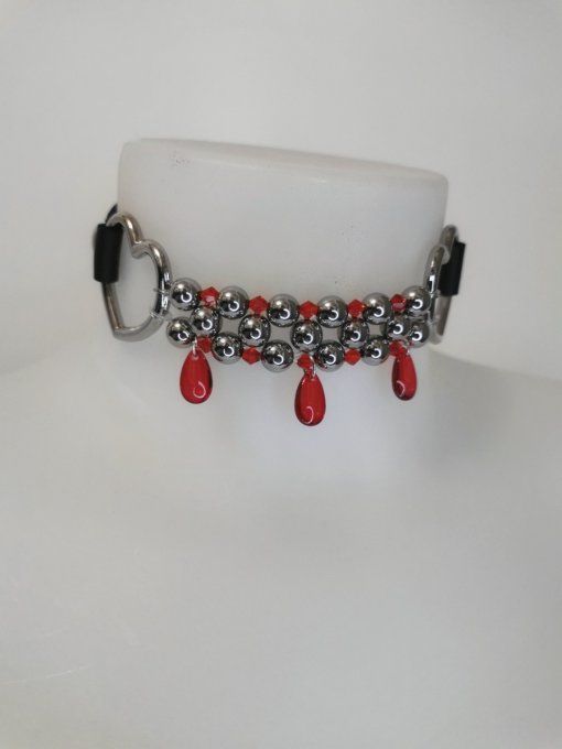 Choker VALENTINE TEARS - Collection St Valentin 