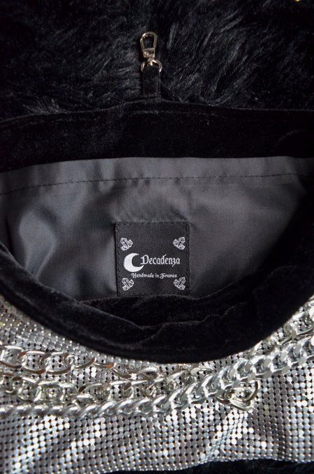 Sac à main chainmail et cadenas coeur - UNCHAINED FAITH