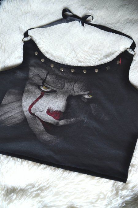 CROP TOP PENNYWISE - SIZE S/M (EU-FR)